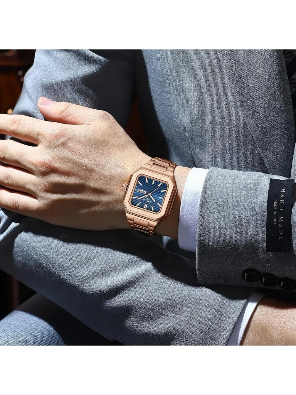 Classic Men's Watch The NIBOSI quartz men's watch combines fashion style and ver